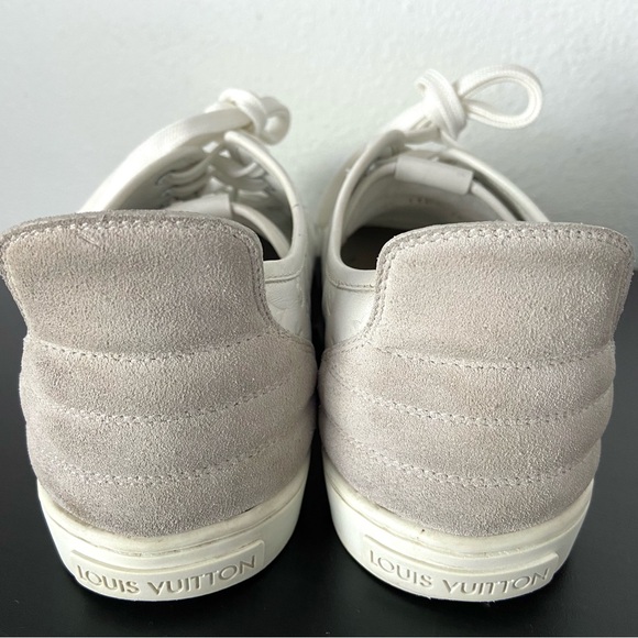 Louis Vuitton LV Monogram Low Top Leather Sneakers - Picture 5 of 11